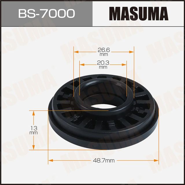 Подшипник опоры амортизатора MASUMA SUZUKI SWIFT/ ZC11S front. Артикул BS7000