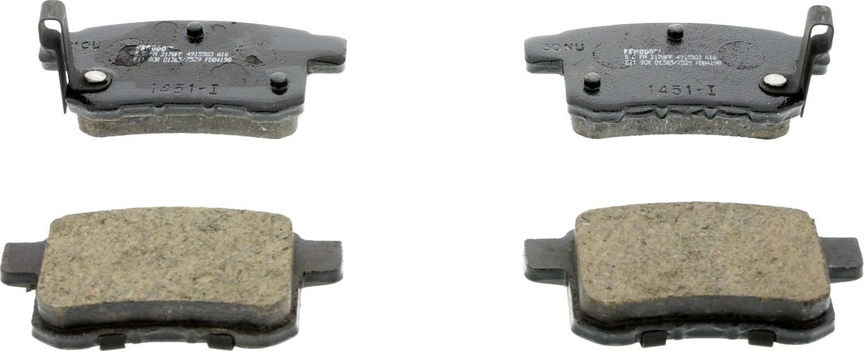 Тормозные колодки Ferodo Premier. Артикул FDB4198