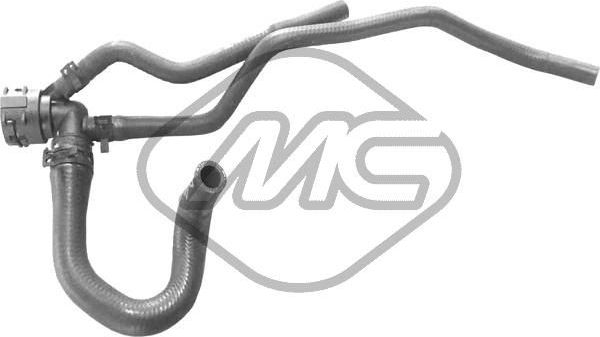 Патрубок радиатора (системы охлаждения) Metalcaucho для Volkswagen New Beetle II (A5) 2014-2019. Артикул 99497