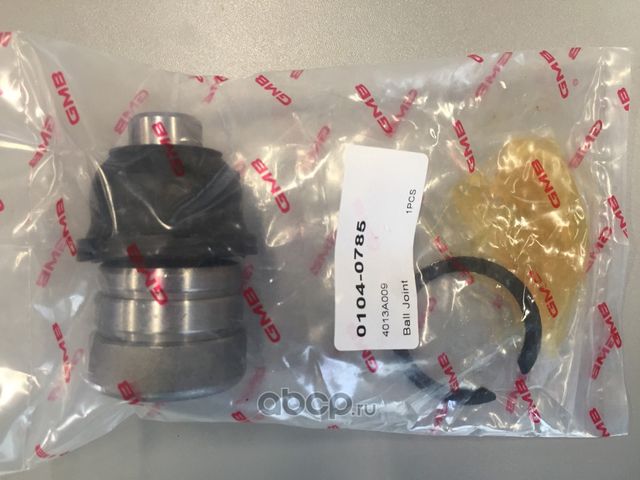 Шаровая опора GMB передняя передняя/задняя правая/левая нижняя для Chrysler Grand Voyager V 2007-2026. Артикул 0104-0785