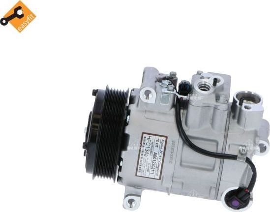 Компрессор кондиционера NRF EASY FIT для Mercedes-Benz Sprinter 906 2006-2026. Артикул 32214
