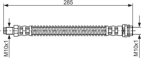 Тормозной шланг Bosch. Артикул 1 987 476 841