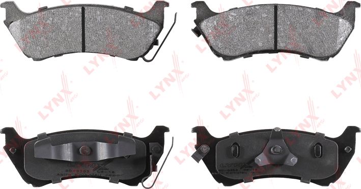 Тормозные колодки LYNXauto. Артикул BD-5363