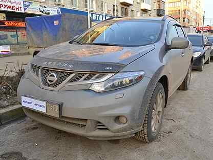 Дефлектор Vip-Tuning для капота Nissan Murano Z51 2008-2015. Артикул NS36