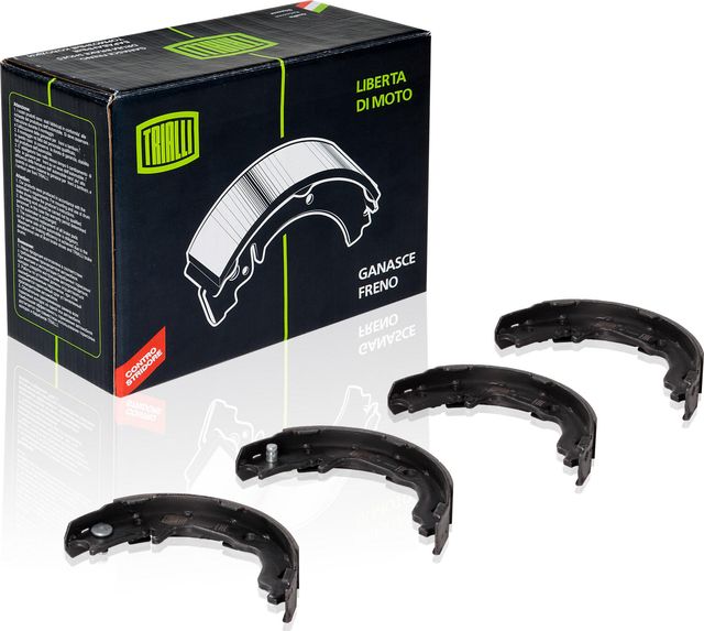 Тормозные колодки (стояночная тормозная система) Trialli. Артикул GF 110101