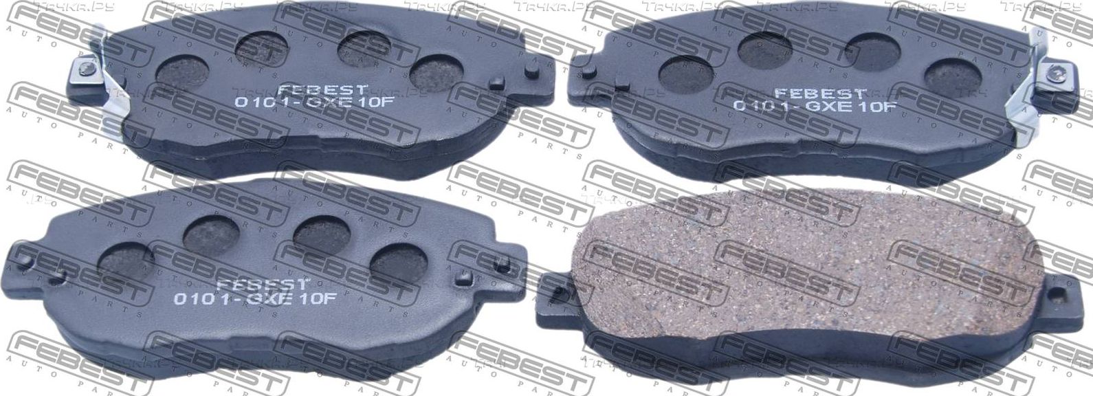 Тормозные колодки Febest передние для Lexus GS I 1993-1997. Артикул 0101-GXE10F