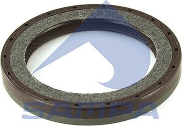Сальник коленвала Sampa (FPM (Fluor-Kautschuk)). Артикул 031.297