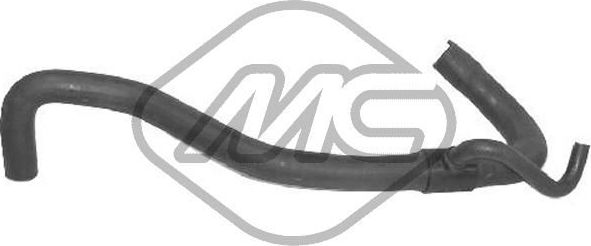 Патрубок радиатора (системы охлаждения) Metalcaucho нижний для Peugeot Boxer II (230) 1994-2002. Артикул 08498