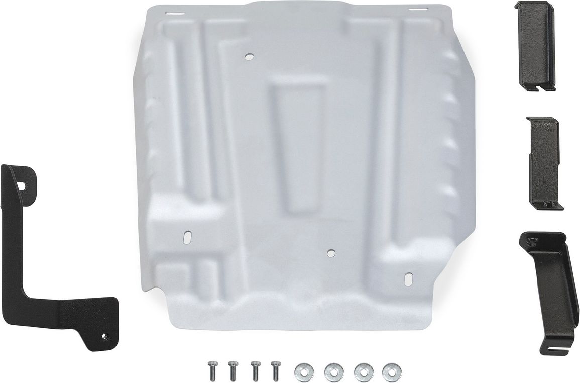 Защита алюминиевая Rival для топливного бака Renault Duster II 4WD 2021-2026. Артикул 333.4718.1