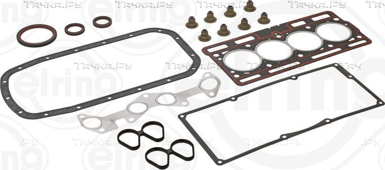 Прокладки двигателя (комплект) Elring для Nissan Kubistar X76 2003-2026. Артикул 908.530