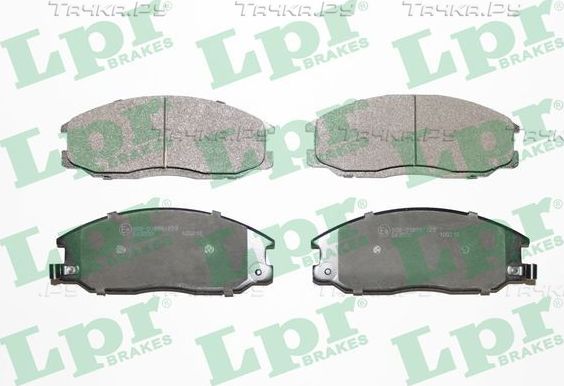 Тормозные колодки LPR передние для Hyundai H-1 II 2008-2026. Артикул 05P860