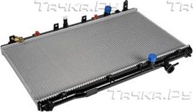 Радиатор охлаждения двигателя Zentparts. Артикул Z20370