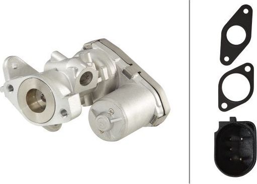 Клапан EGR (рециркуляции выхлопных газов) Hella для Fiat Ducato III 2006-2026. Артикул 6NU 010 171-461