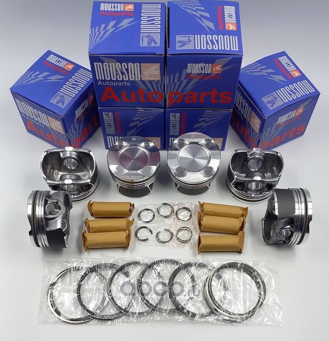 Поршень кольца комплект M55B30 на 1 цилиндр (Mousson). Артикул SPRM55B30STD