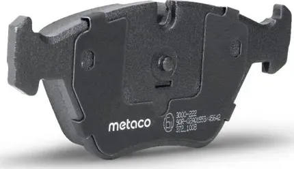 Колодки тормозные передние к-кт (Metaco). Артикул 3000222