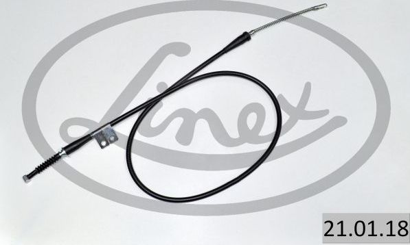 Трос ручника (тросик ручного тормоза) Linex левый для Kia Sportage I 1994-2003. Артикул 21.01.18