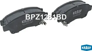 Колодки тормозные (Krauf). Артикул BPZ1281BD