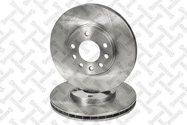 Тормозной диск Stellox передний для Opel Zafira B 2005-2019. Артикул 6020-3630V-SX