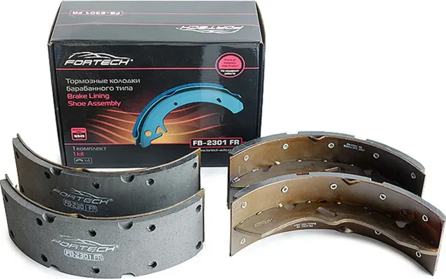 КОЛОДКИ ТОРМОЗНЫЕ ПЕРЕДНИЕ ЗАДНИЕ (Fortech). Артикул FB2301FR