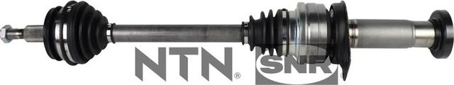 Полуось (привод в сборе, приводной вал) NTN / SNR передняя передняя правая для Volkswagen Multivan T5 2003-2013. Артикул DK54.003