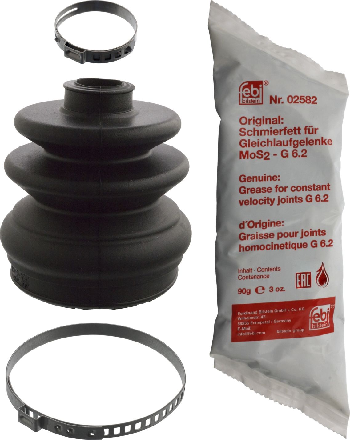 Пыльник ШРУСа внутренний Febi Bilstein (резина). Артикул 18771