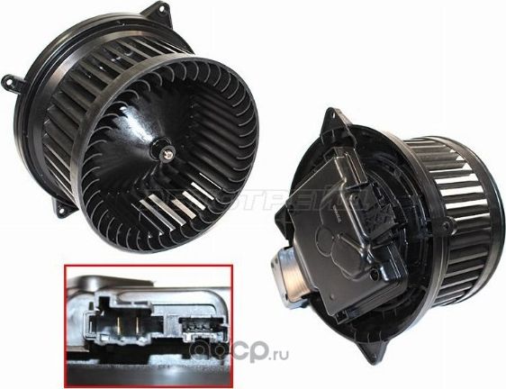 AT_Мотор отопителя салона MERCEDES-BENZ ML W164 05-GL X164 06- (SAT). Артикул STA1648350007