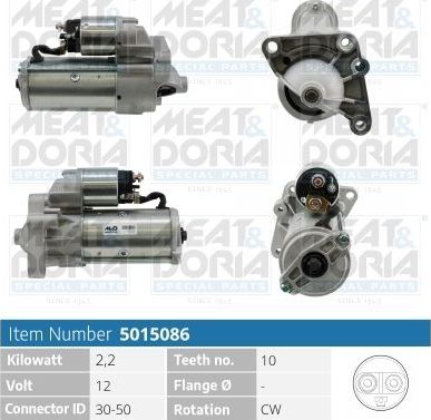 Стартер Meat & Doria для Renault Espace III 1997-2002. Артикул 5015086