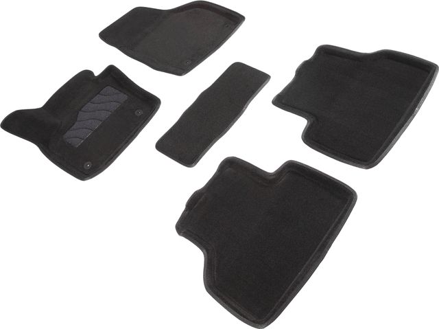 Коврики текстильные 3D Seintex с бортиком для салона Audi Q3 2011-2018. Артикул 86288