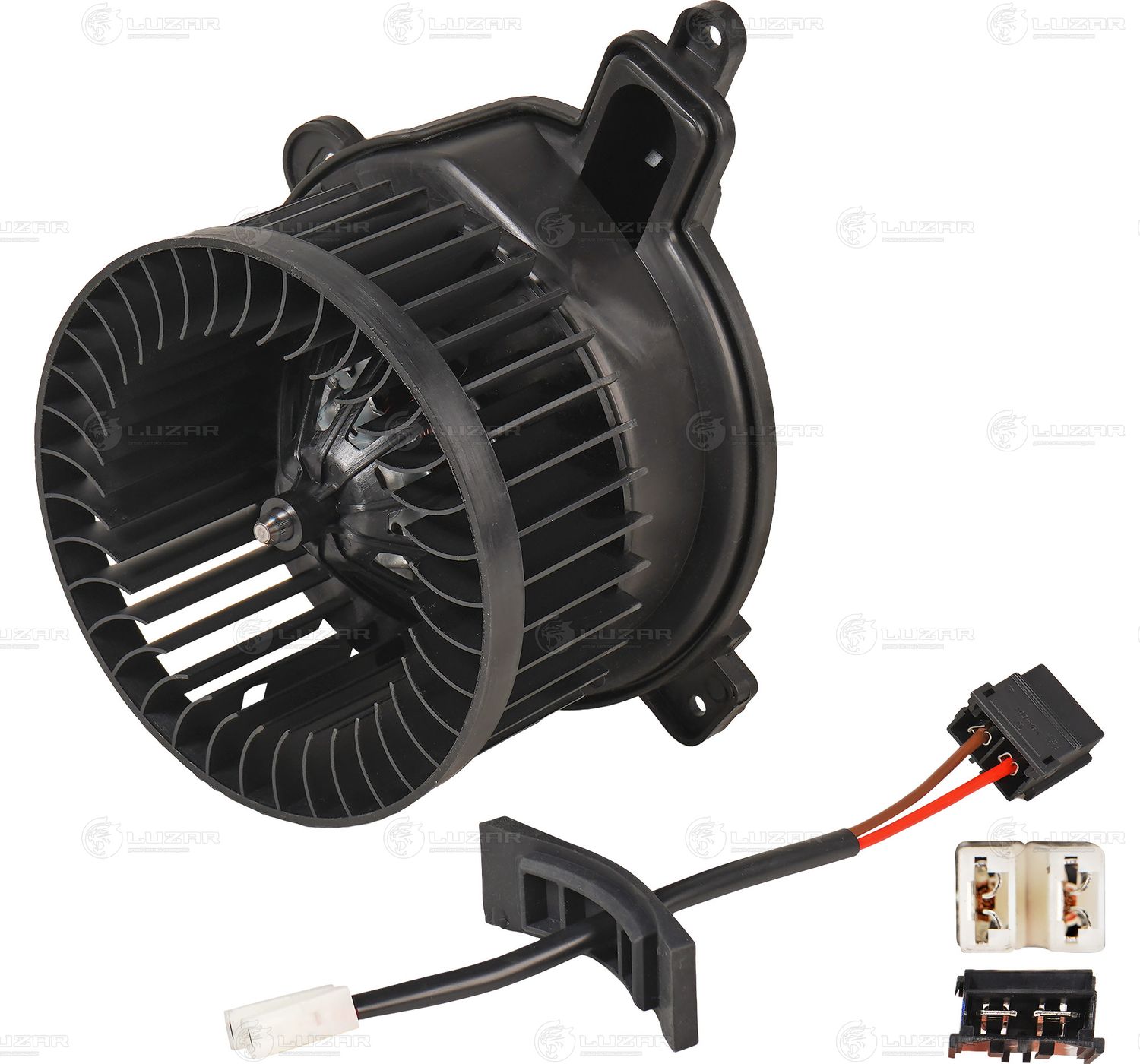 Вентилятор, мотор печки (отопителя) салона Luzar. Артикул LFh 2023