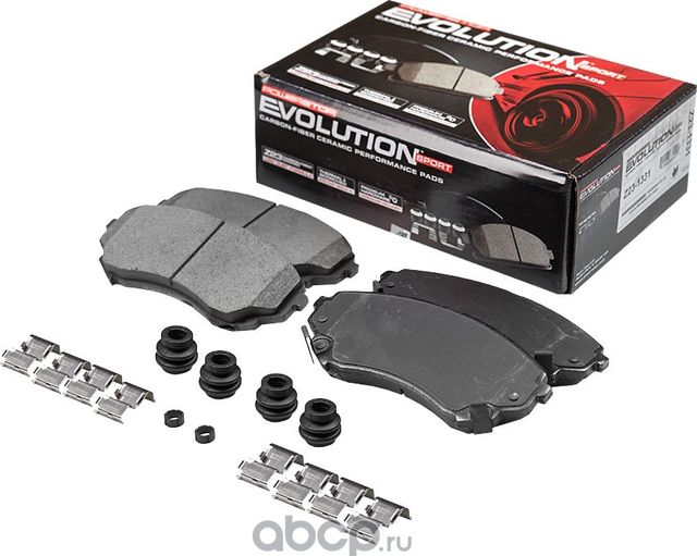 Передние керамические колодки Evolution Sport Z23 PowerStop 23-1331. Артикул 231331