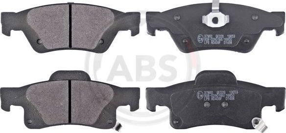 Тормозные колодки ABS задние для Jeep Grand Cherokee IV (WK2) 2010-2026. Артикул 37860