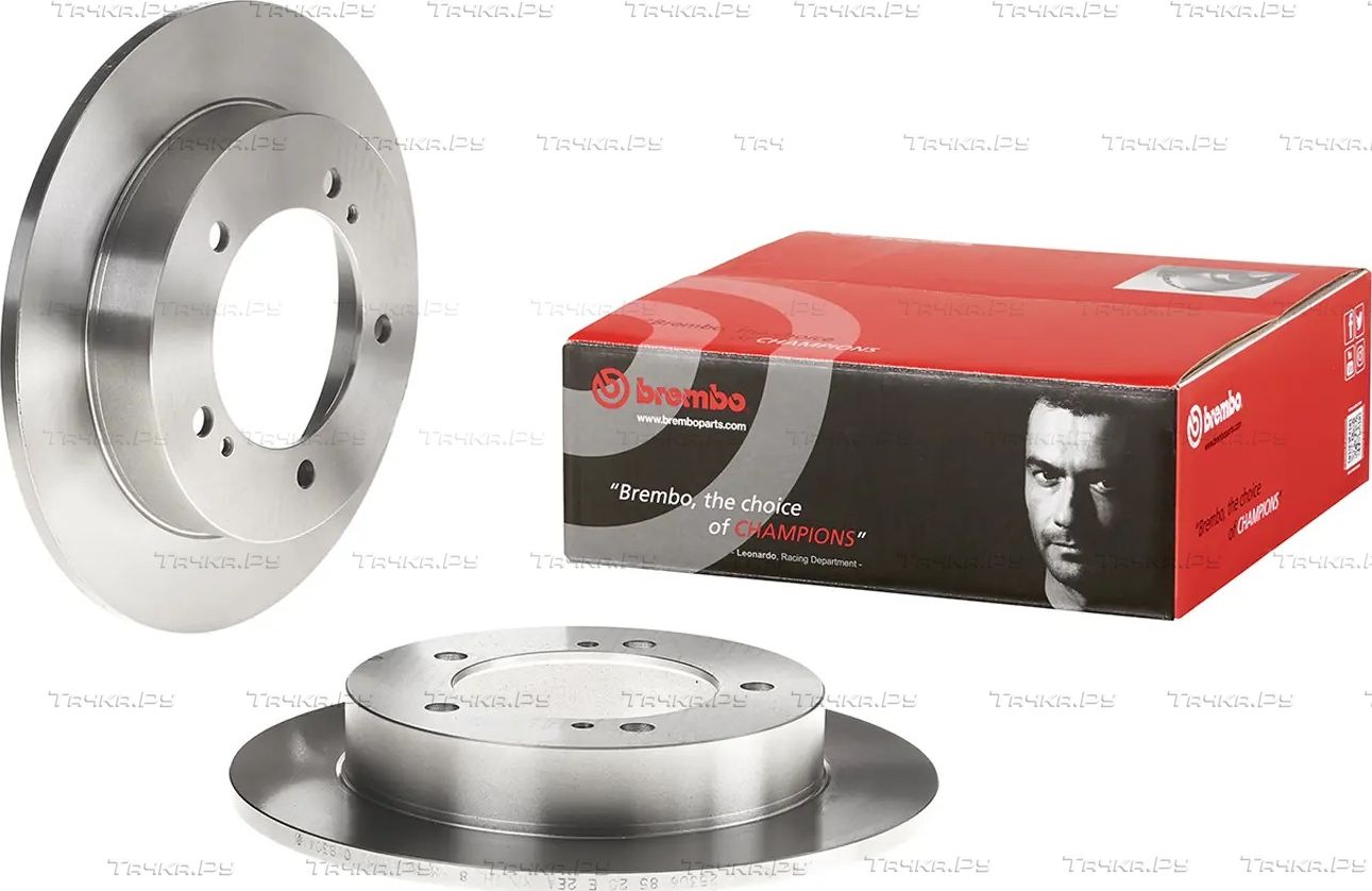 Тормозной диск Brembo передний для Suzuki Jimny III 1998-2019. Артикул 08.B304.10