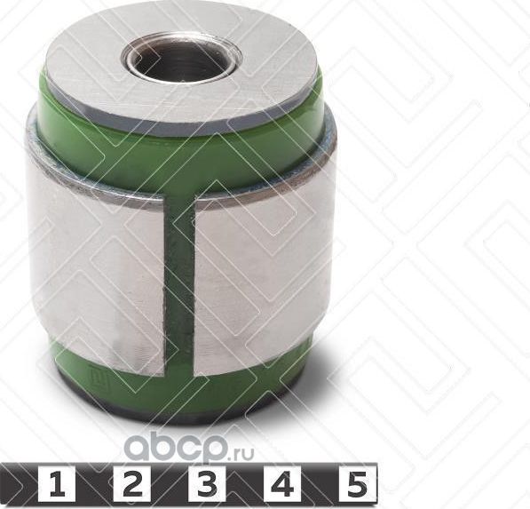 Сайлентблок верхнего поперечного рычага задней подвески запрессованный (Полиуретан). Артикул 16061431