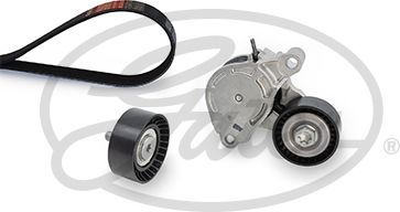 Приводной ремень поликлиновой с роликами (комплект) Gates Micro-V® Kit для MINI Hatch III (F55/F56) 2013-2026. Артикул K016PK1715