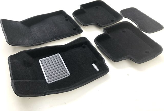 Коврики текстильные Euromat 3D Business для салона Jaguar XJ 2014-2026. Артикул EMC3D-002754