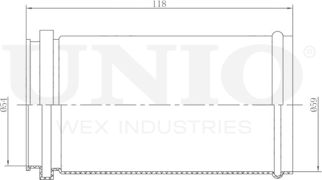 Пыльник амортизатора (Unio). Артикул DUC-10028