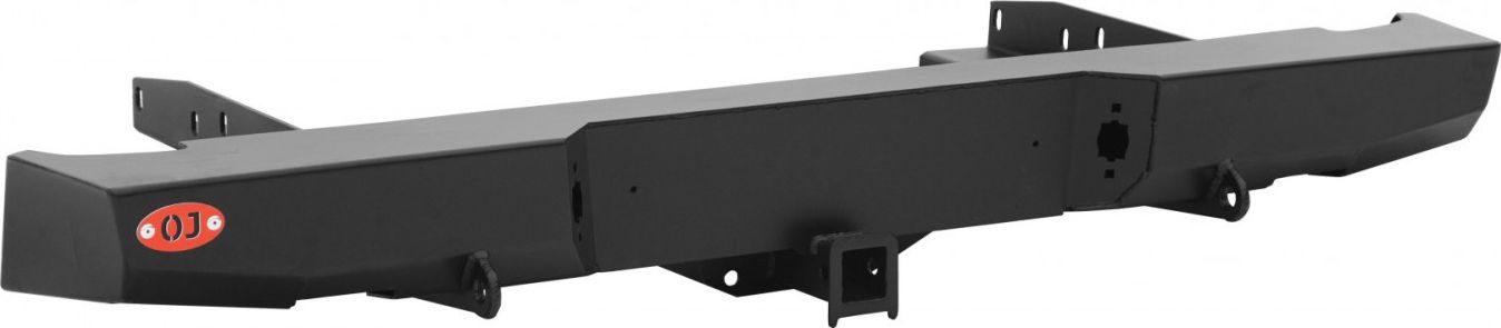 Бампер силовой OJ задний (упоры под реечный домкрат, квадрат 50х50) для Nissan NP300 2005-2026. Артикул 03.169.01