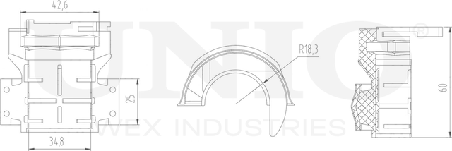 Втулка стабилизатора (Unio). Артикул RMP-10223