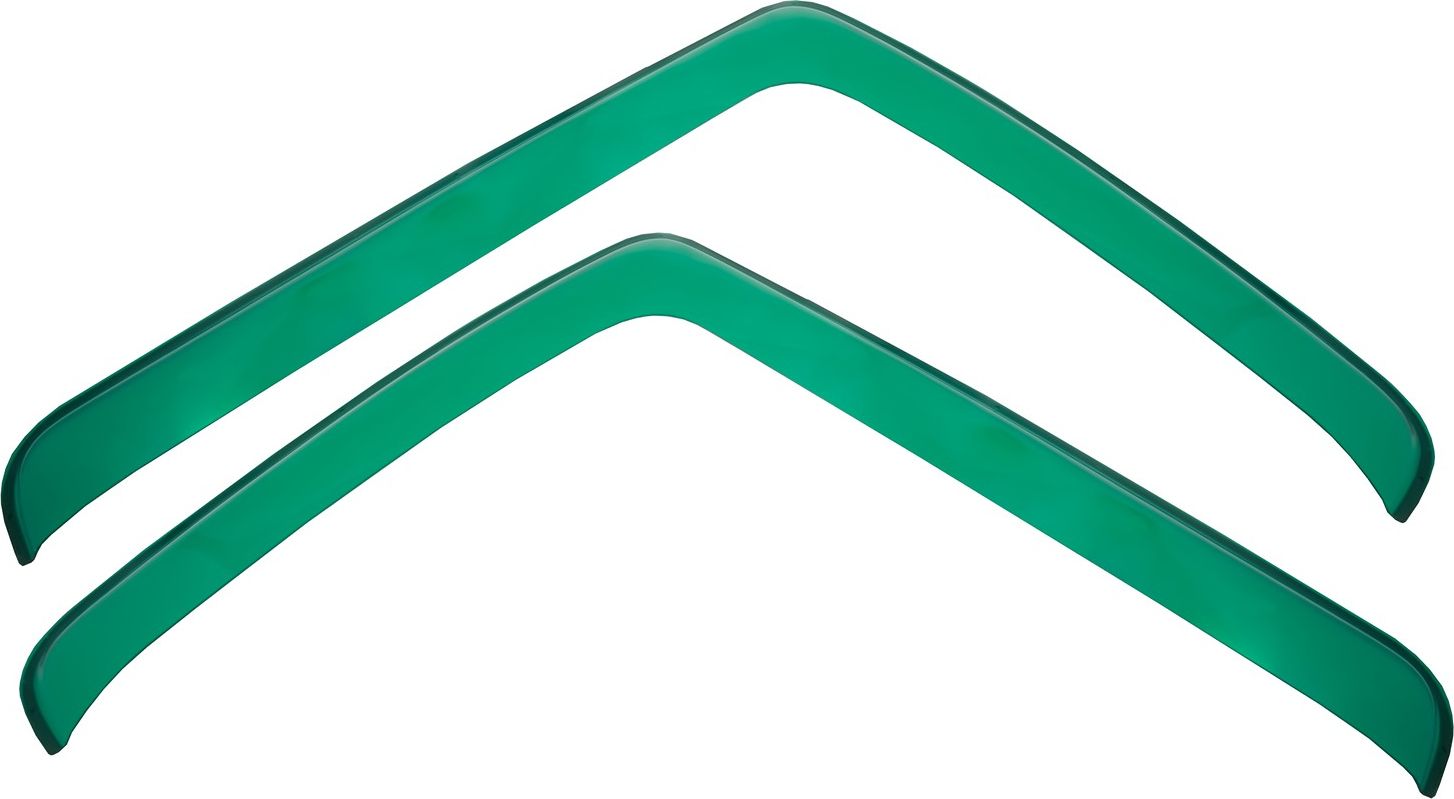 Дефлекторы REIN для окон (накладной) (2 шт.) FAW J7 грузовик, тягач 2023-2026 Зеленые. Артикул REINWV1331
