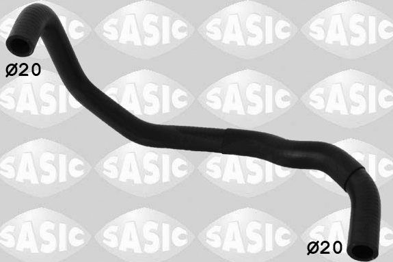 Патрубок радиатора (системы охлаждения) Sasic. Артикул 3404051