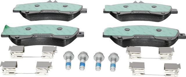 Тормозные колодки ATE передние для Mercedes-Benz GLK-Класс I (X204) 2008-2015. Артикул 13.0460-3852.2