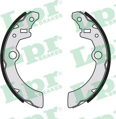 Тормозные колодки LPR задние для Suzuki Ignis II (HR) 2003-2008. Артикул 09070