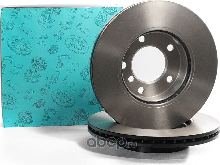 Диск тормозной передний (окрашенный) (Absel). Артикул BW422003