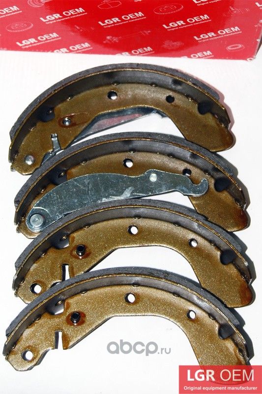 Колодки тормозные (задние барабан) LGR-OEM LGR-6149 (NP1441) для а/м DAEWOO DAEW. Артикул LGR6149