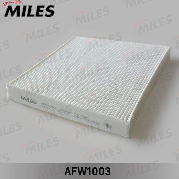Салонный фильтр Miles. Артикул AFW1003