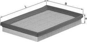 Воздушный фильтр Mahle. Артикул LX 1259