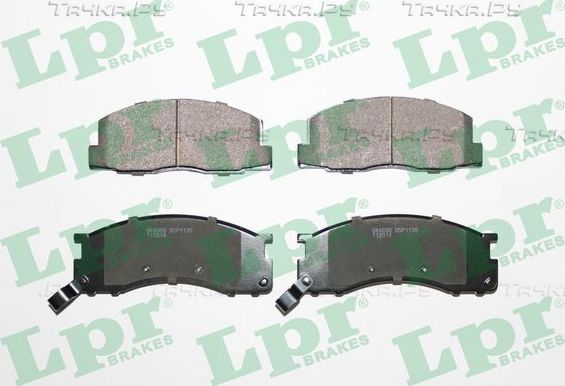 Тормозные колодки LPR. Артикул 05P1126