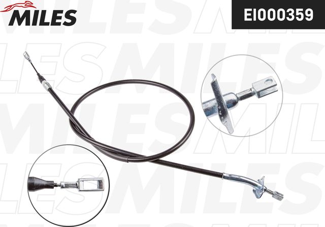 Трос ручника (тросик ручного тормоза) Miles. Артикул EI000359