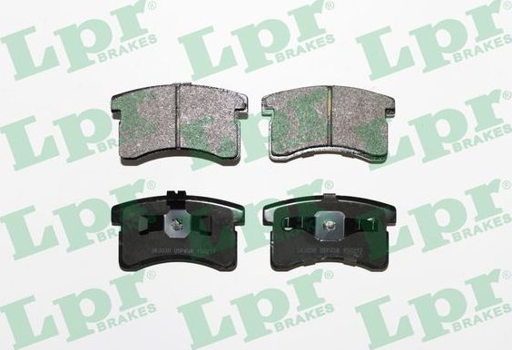 Тормозные колодки LPR. Артикул 05P458