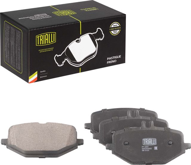 Тормозные колодки Trialli (Low-Metallic). Артикул PF 2253